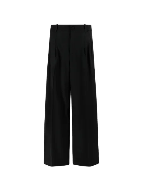 P.A.R.O.S.H. pleated wide-leg trousers