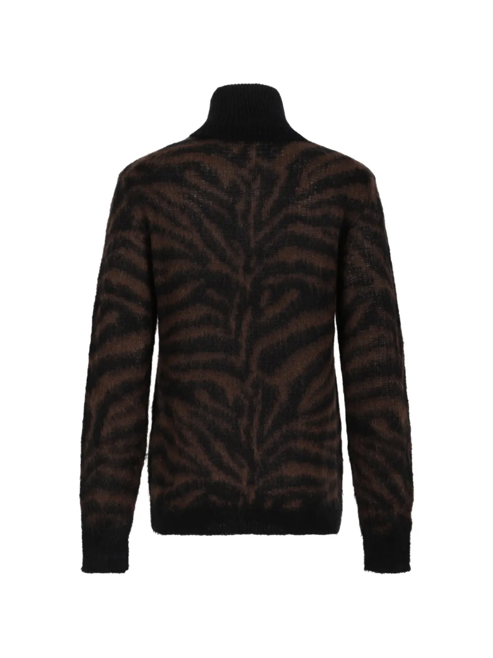 P.A.R.O.S.H. Coltrui met zebraprint Bruin