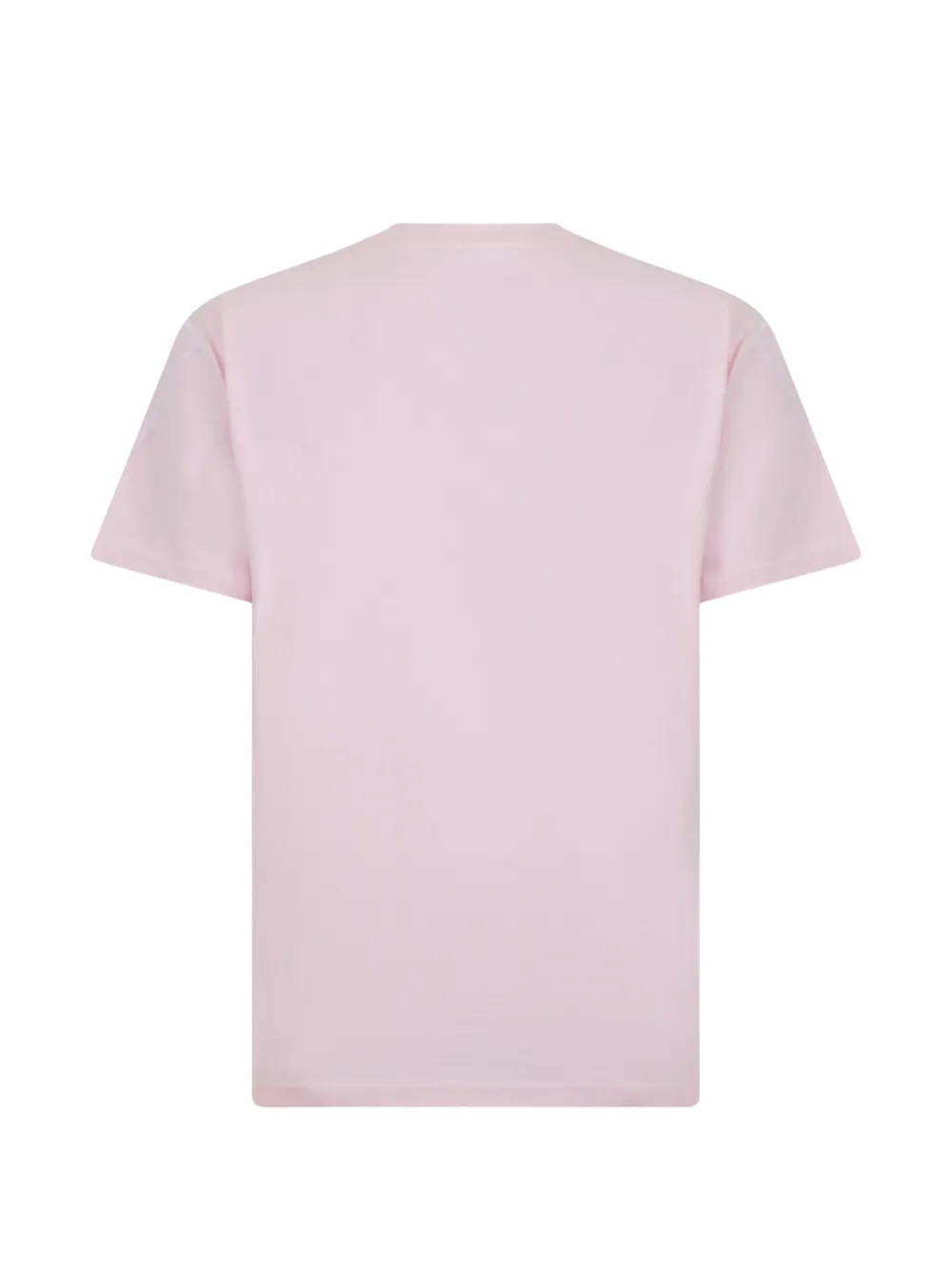 Givenchy Couture Seam T-shirt van katoen met geborduurd logo Roze