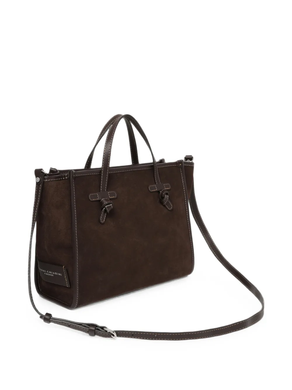 MARCELLA CLUB Shopper met geknoopt detail Bruin