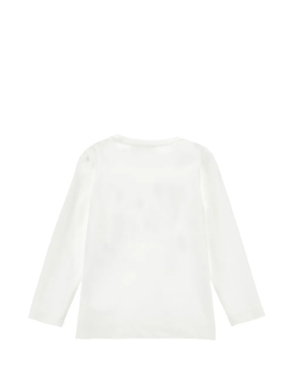 Monnalisa floral-print long-sleeve T-shirt Beige