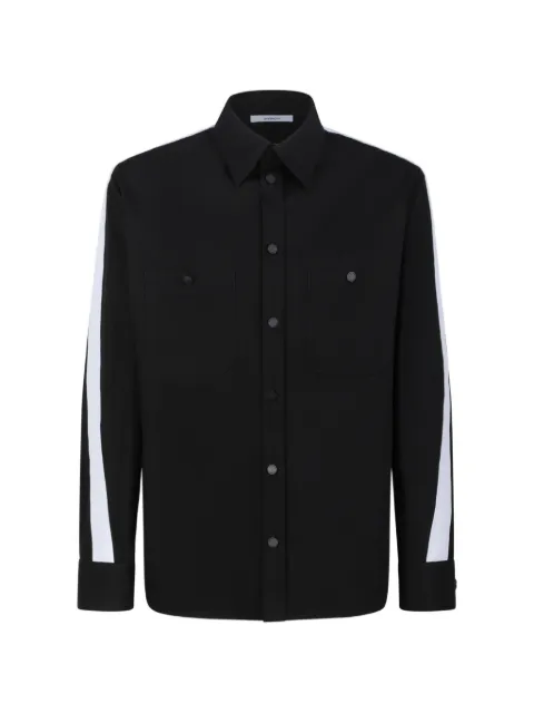 Givenchy Couture Seam overshirt in cotton with grosgrain-detail