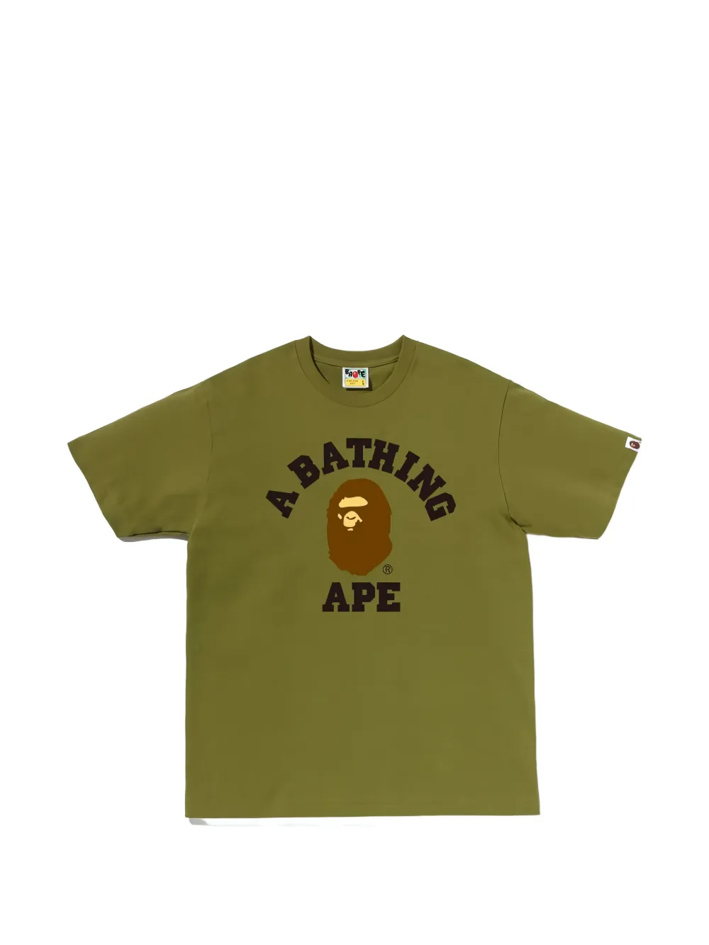 A BATHING APE crew neck T-shirt Groen
