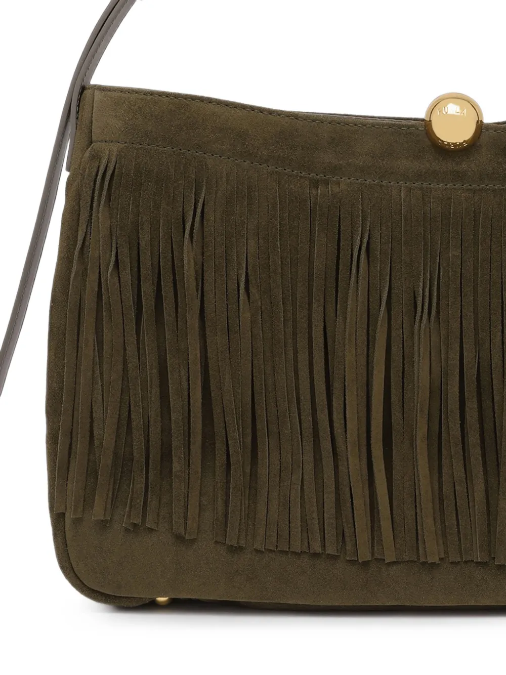 Furla Grote Sfera Soft schoudertas Groen