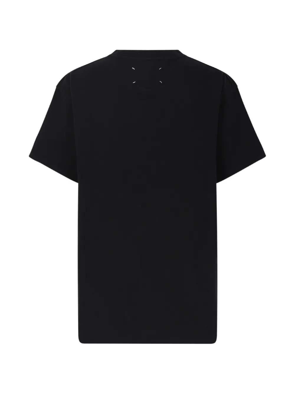 Maison Margiela T-shirt met logoprint Zwart