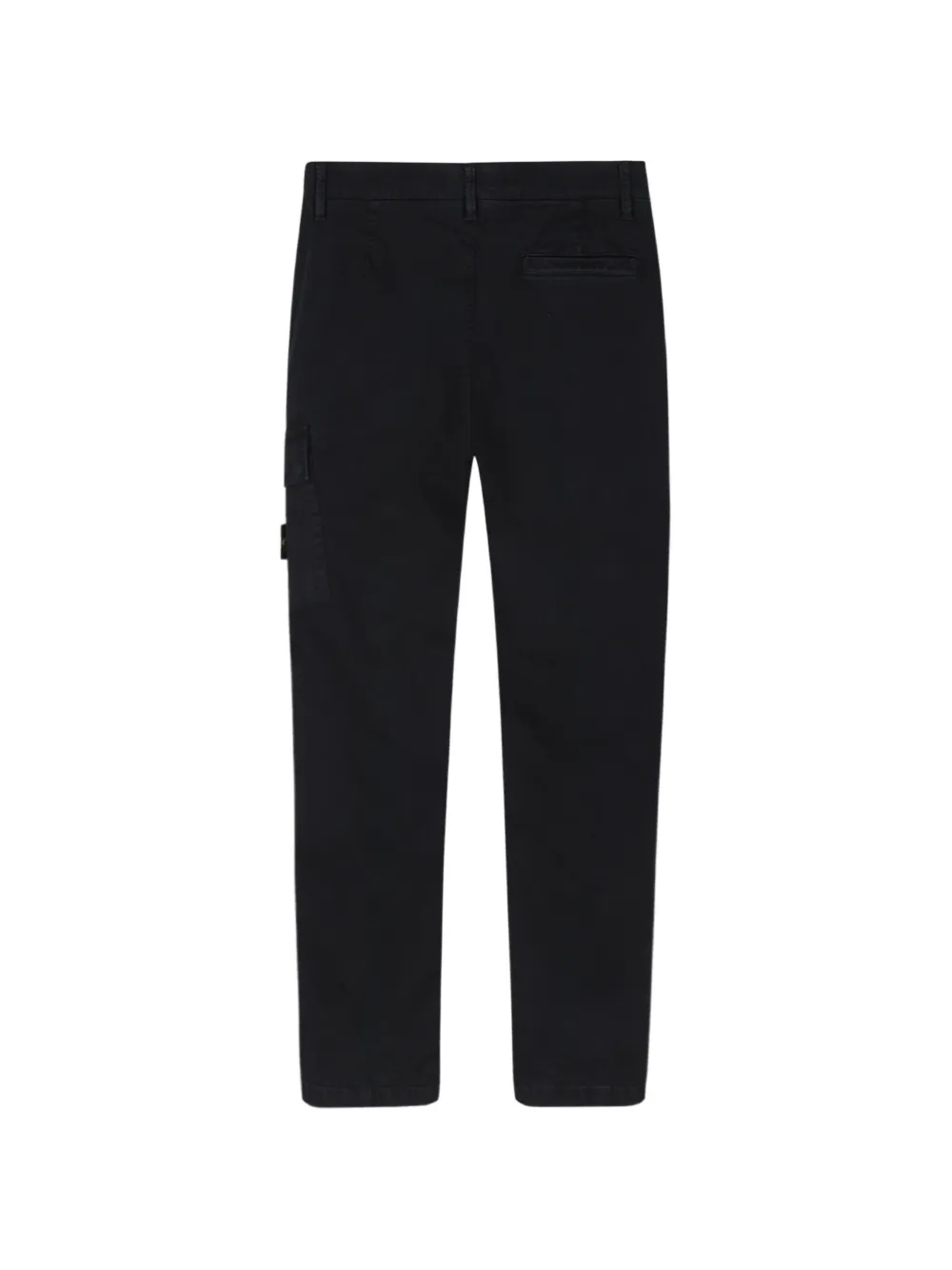 Stone Island Junior Broek met logopatch Zwart