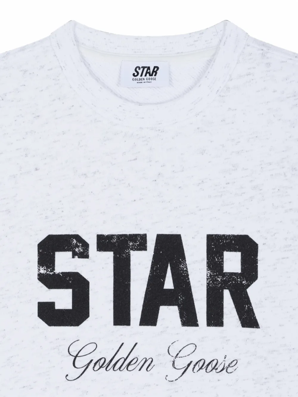 Golden Goose Kids Sweater met logoprint Grijs