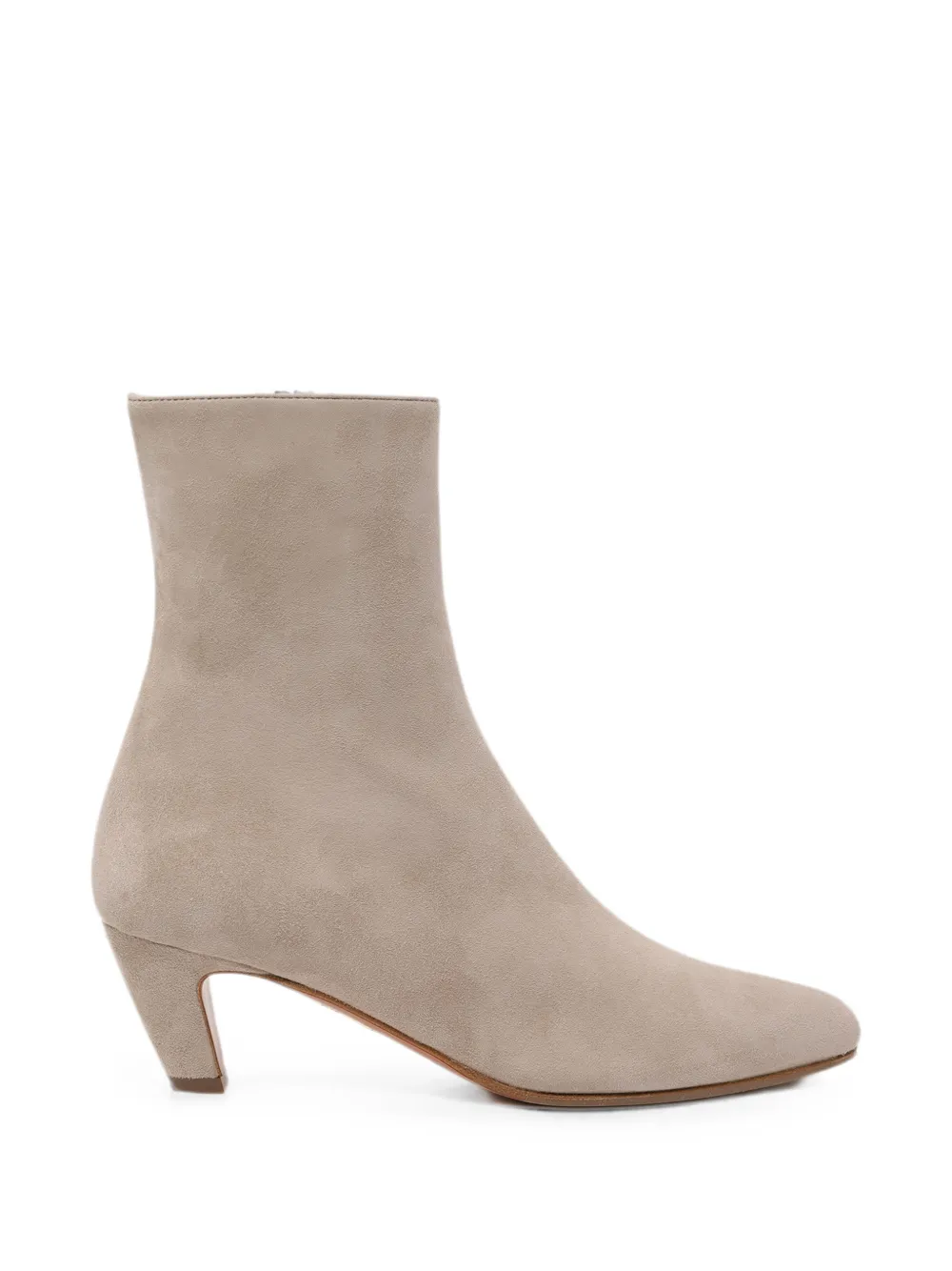 Aquazzura Sloan suede ankle boots Grijs