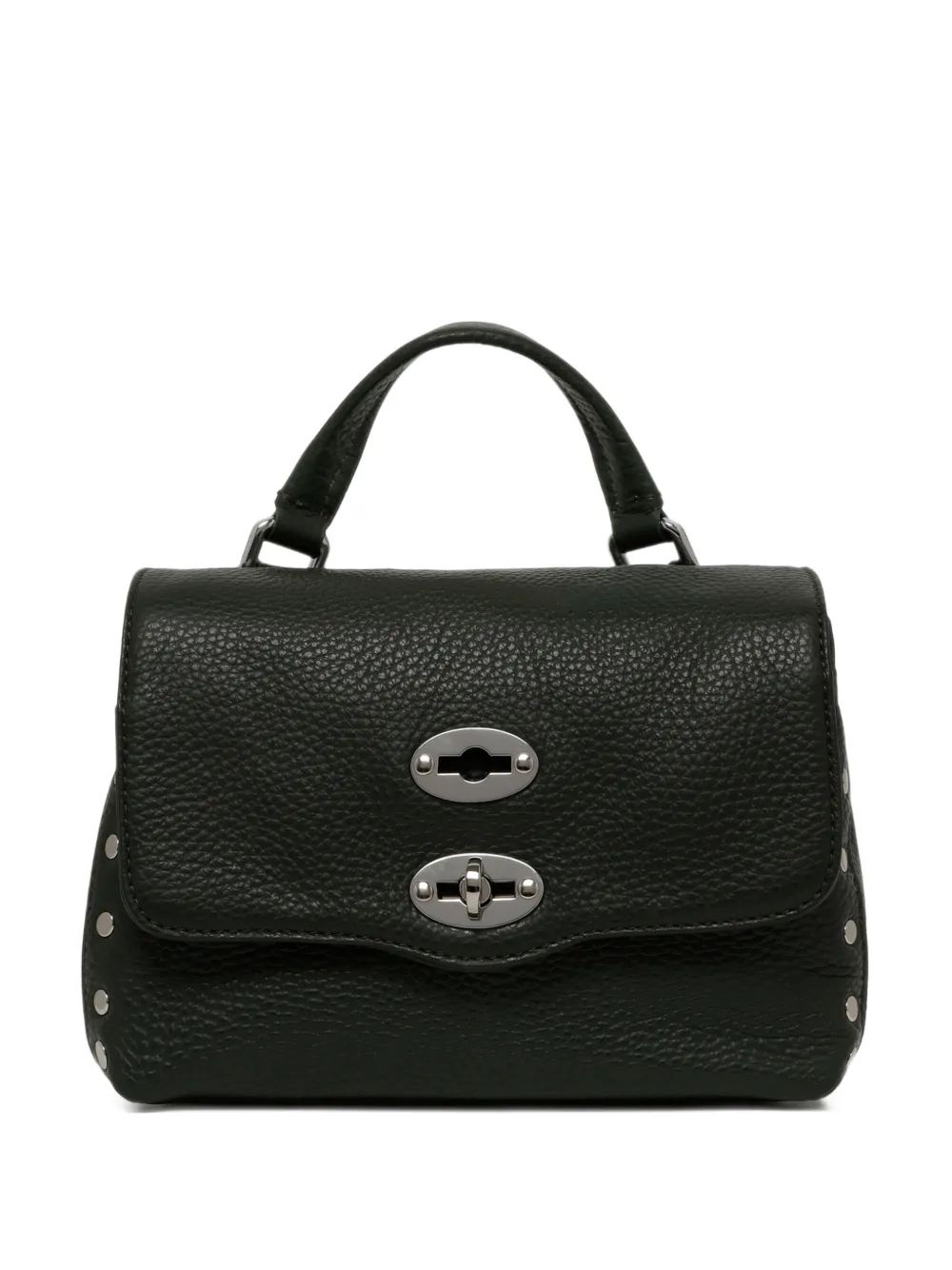 Zanellato baby Postina leather tote bag Groen