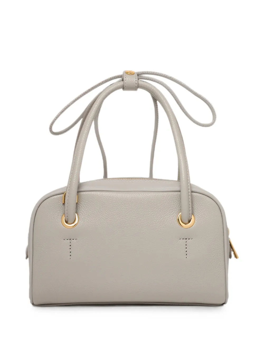 Furla grained-leather tote bag Grijs
