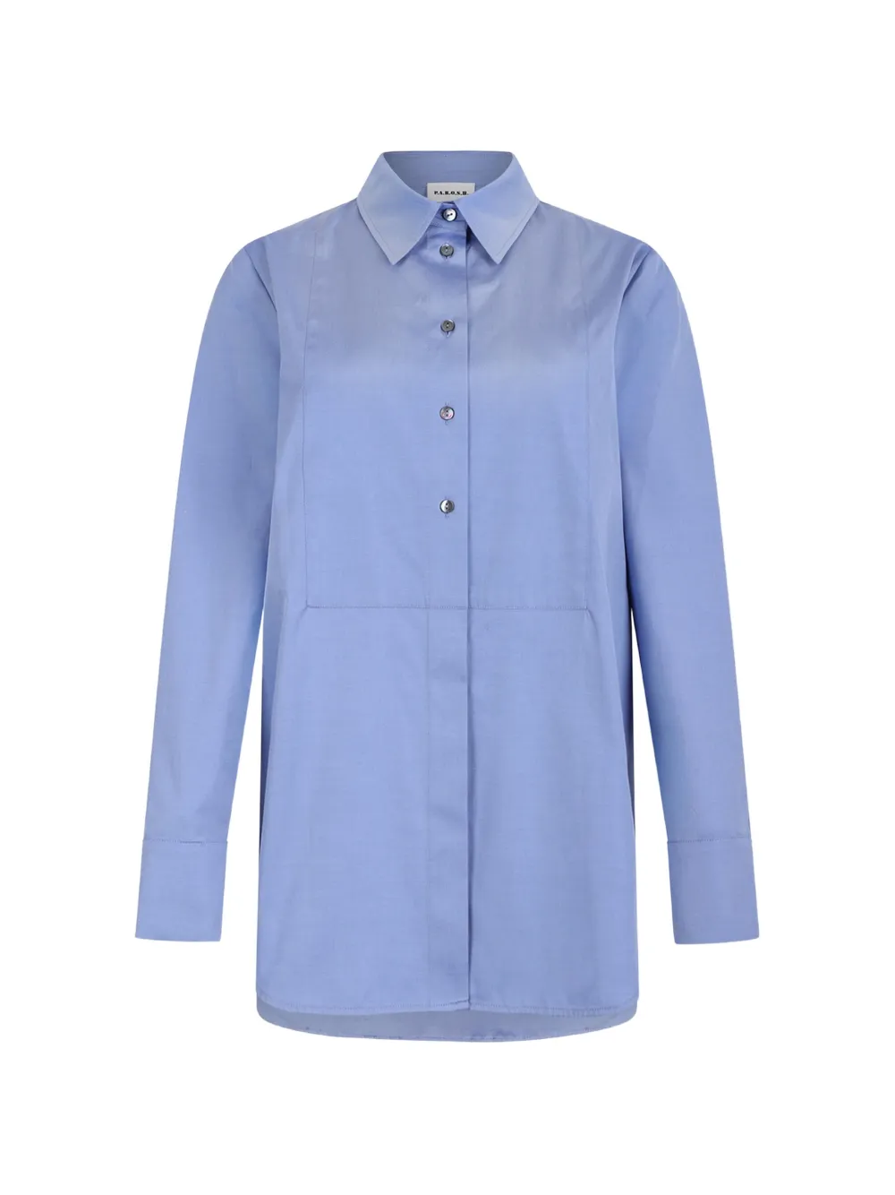 P.A.R.O.S.H. pleated-back long-sleeve shirt · XS