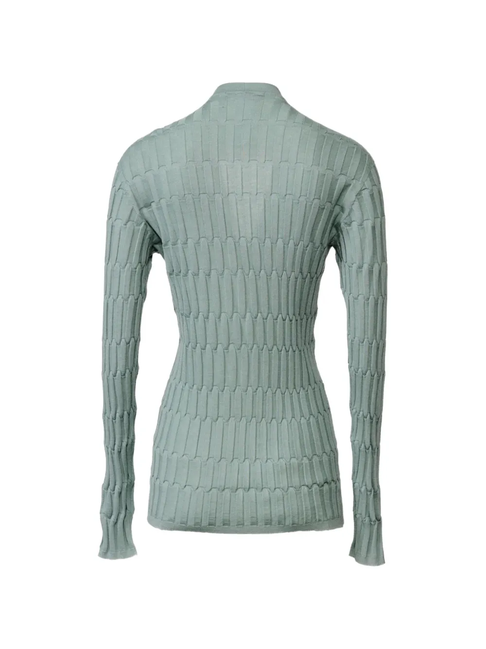 Fabiana Filippi Ribgebreid vest Groen