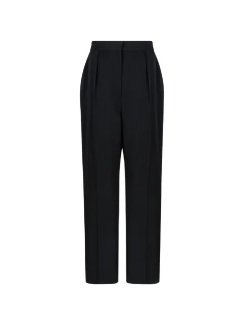 Balmain pleated straight-leg trousers