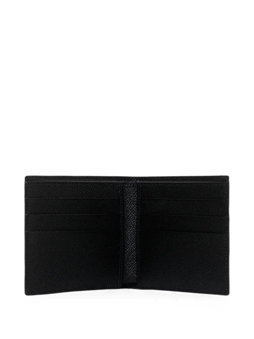 Dolce & Gabbana Kalfsleren portemonnee met logolabel Zwart