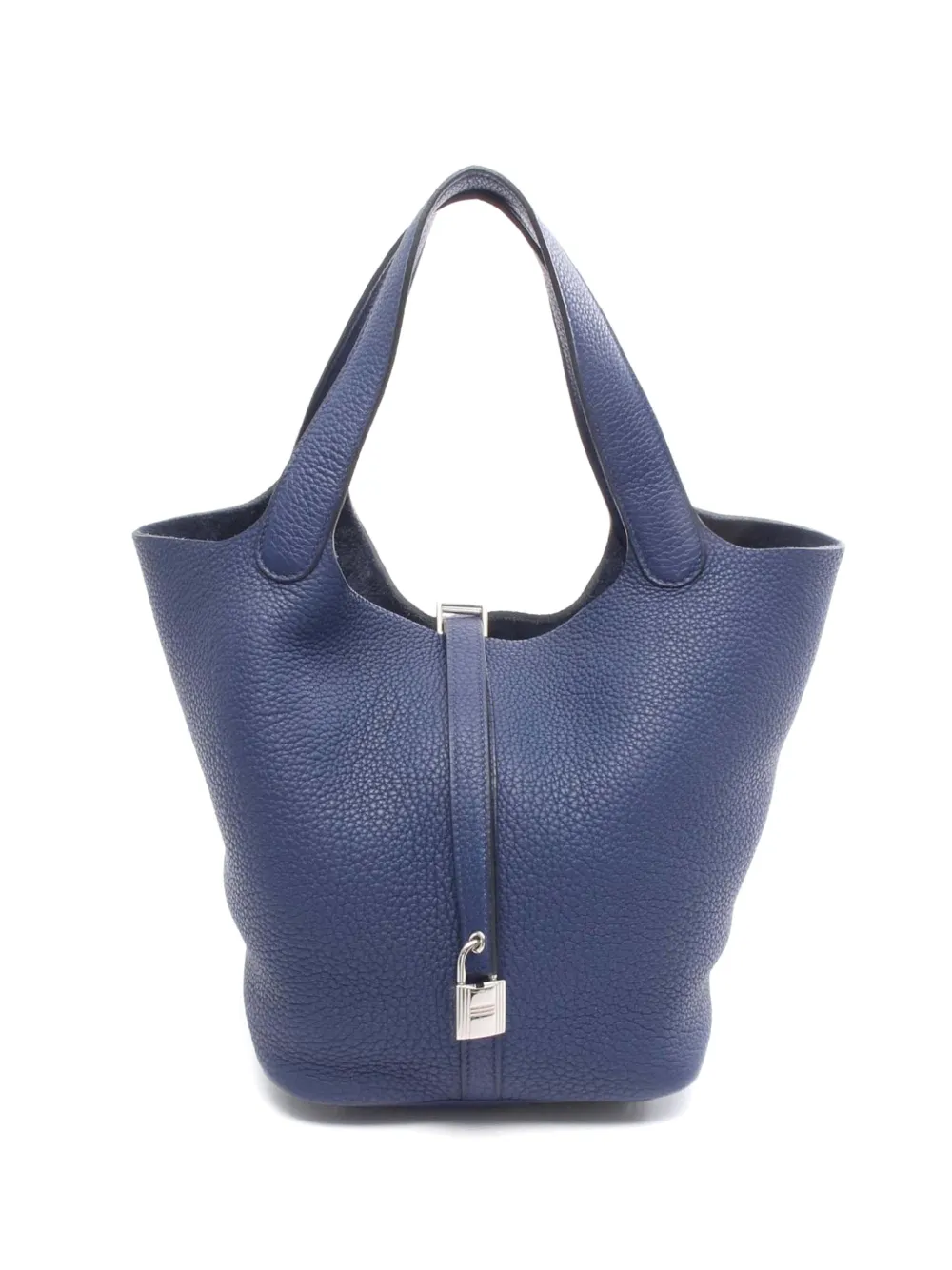 Hermès Pre-Owned 2019 Clemence Picotin Lock 22 handbag - Blu