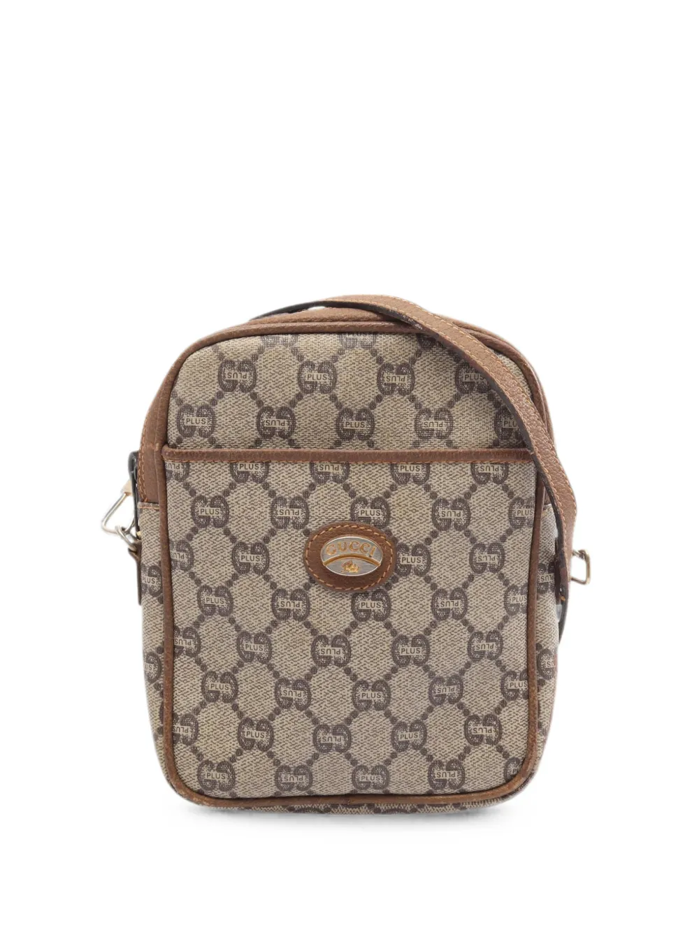 Gucci Pre-Owned 20th Century GG Supreme Plus crossbody bag - Nude
