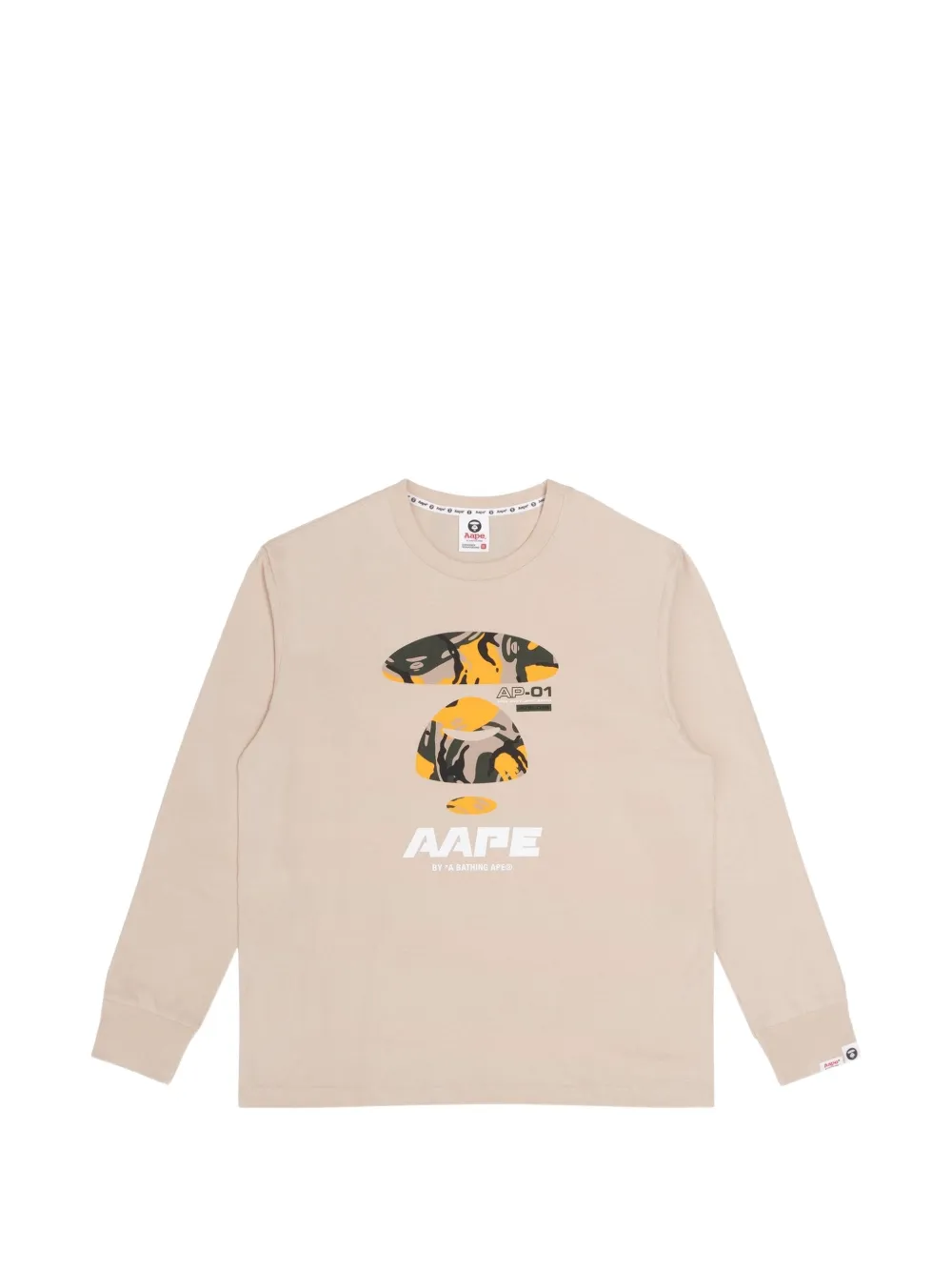 AAPE BY *A BATHING APE® Moonface camo-graphic T-shirt
