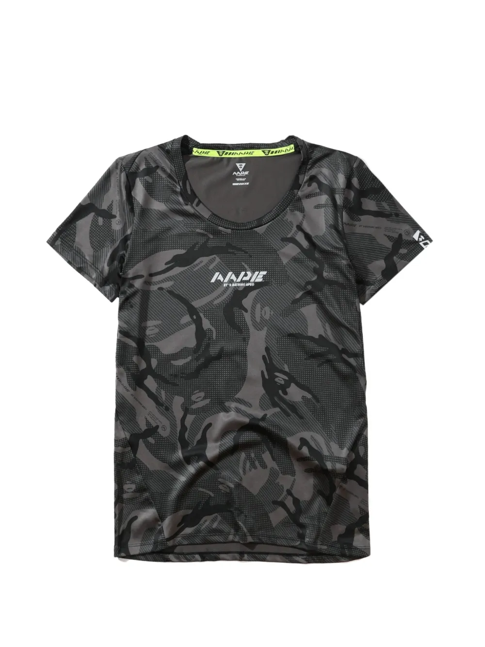 AAPE BY *A BATHING APE® camouflage-print logo-print T-shirt