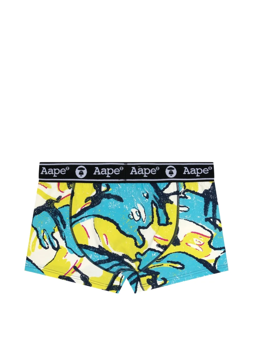 AAPE BY *A BATHING APE® Moonface camo-print briefs
