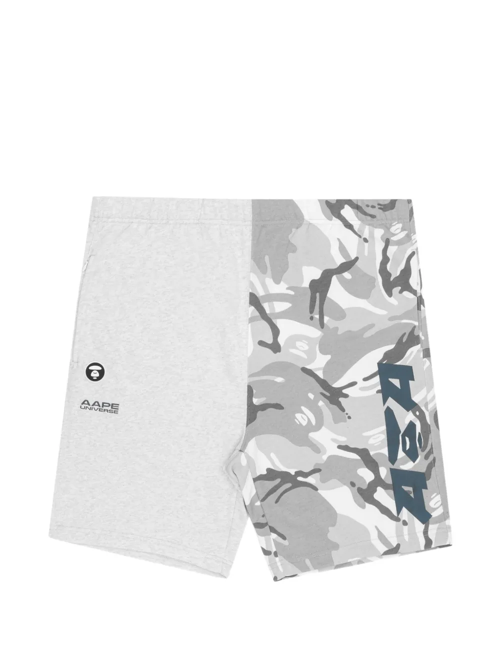 AAPE BY *A BATHING APE® Moonface colour-block track shorts