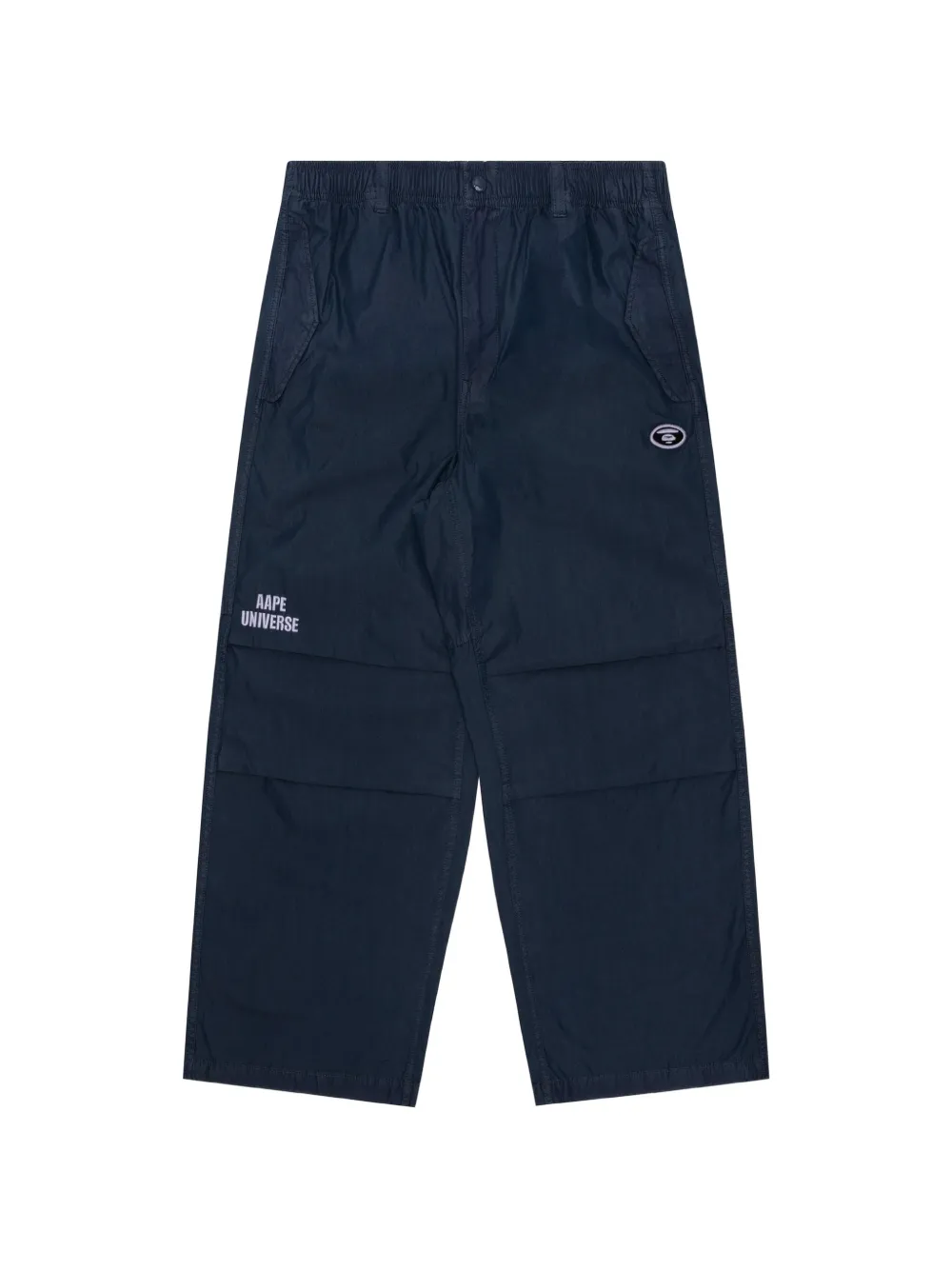 AAPE BY *A BATHING APE® Moonface embroidered track pants