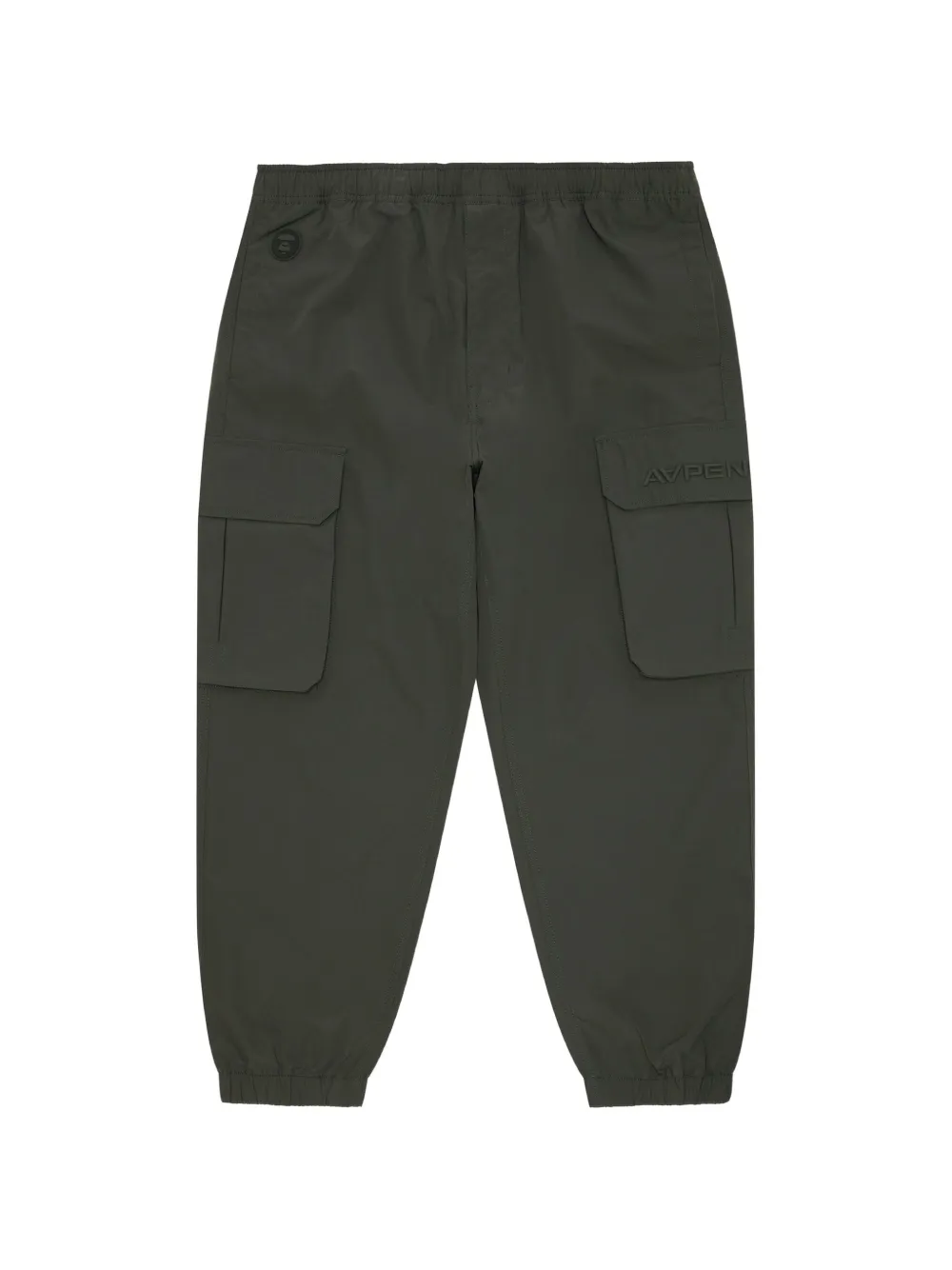 AAPE BY *A BATHING APE® Moonface-patch cargo pants · L