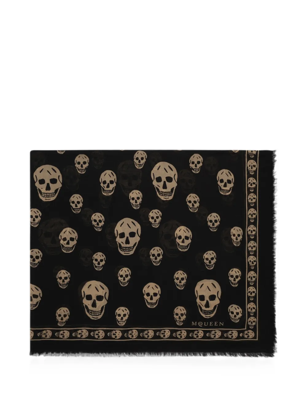 Alexander McQueen Alexander McQueen Scarfs - Schwarz