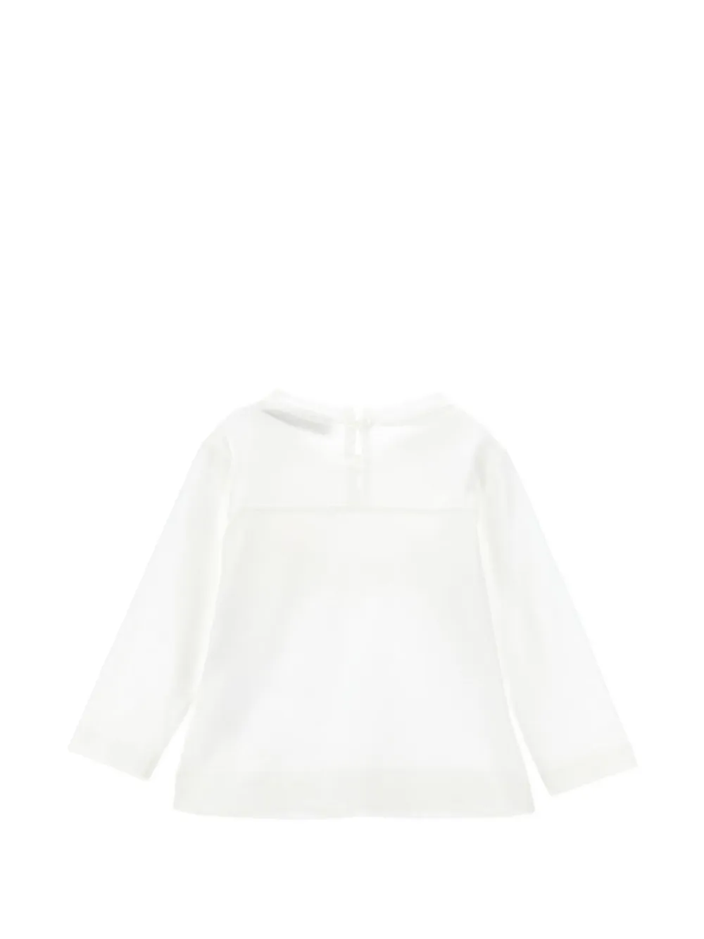 Monnalisa bow-embellished T-shirt Wit