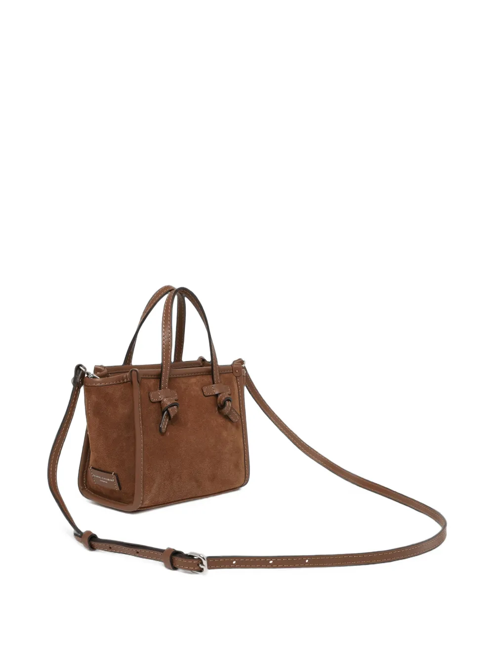 MARCELLA CLUB Miss Marcella shopper met geknoopt detail Bruin