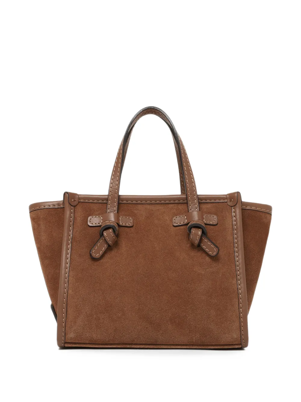 MARCELLA CLUB Miss Marcella shopper met geknoopt detail Bruin