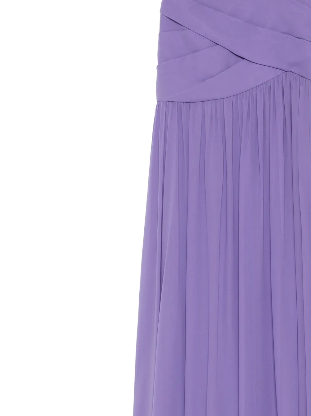 Elie Saab Gedrapeerde rok Paars