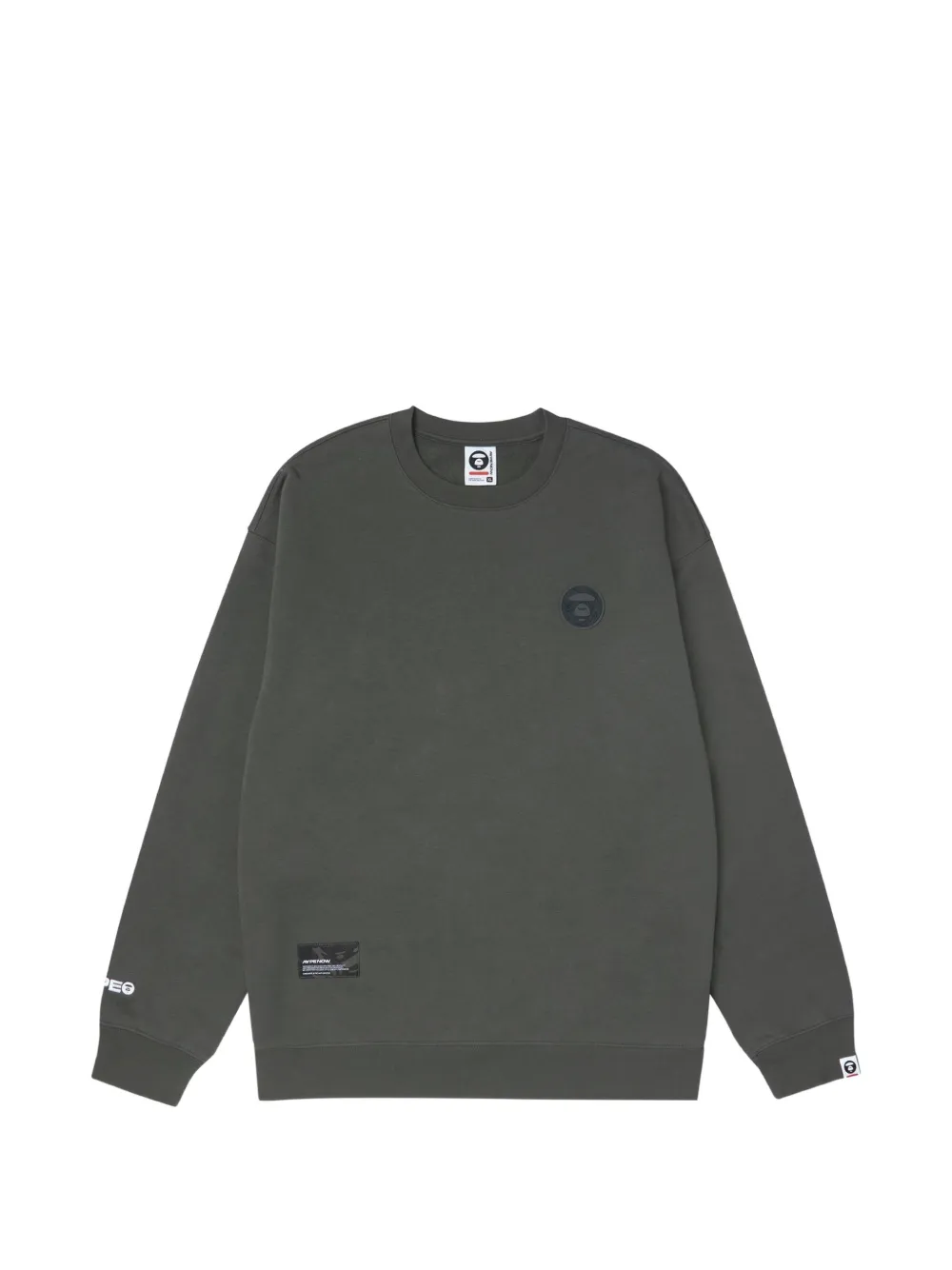 AAPE BY *A BATHING APE® Moonface patch sweatshirt