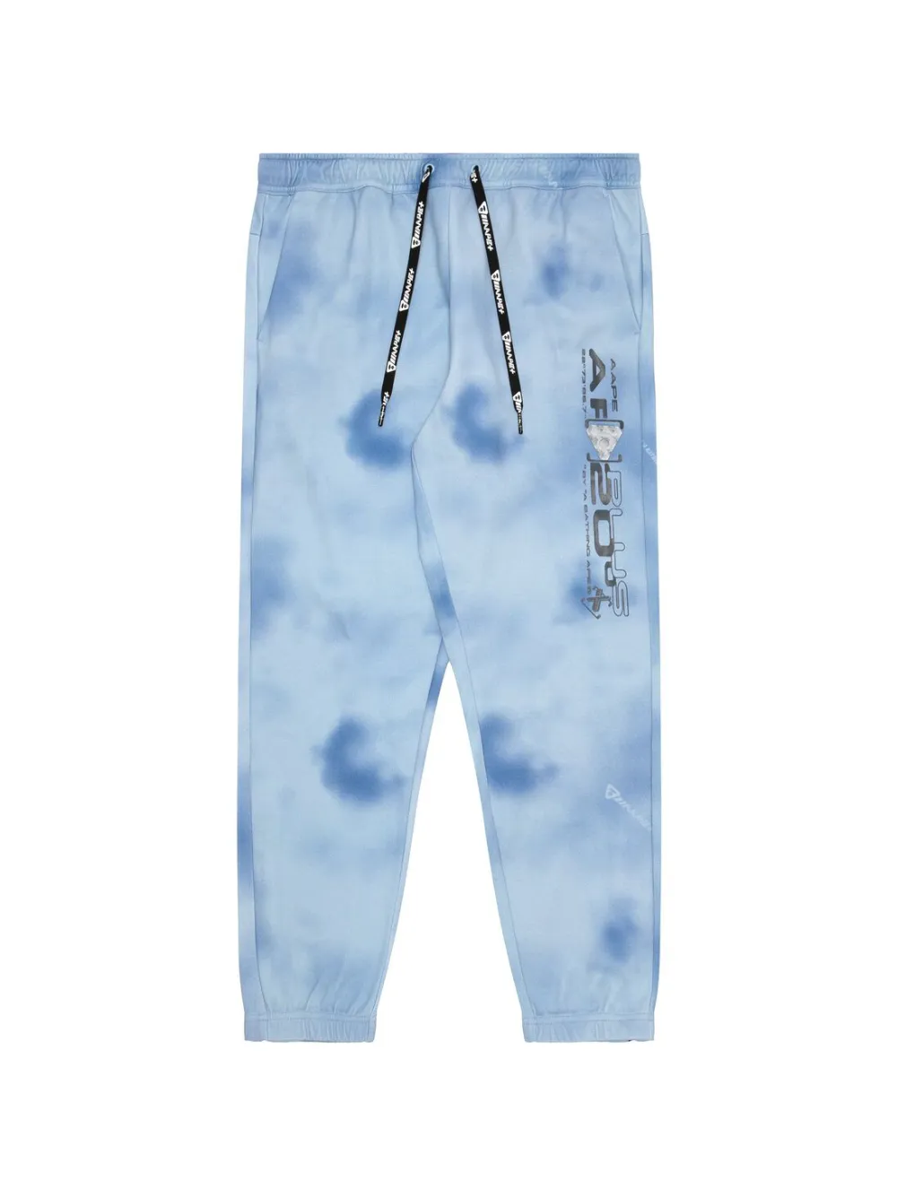 AAPE BY *A BATHING APE® Moonface tie-dye track pants
