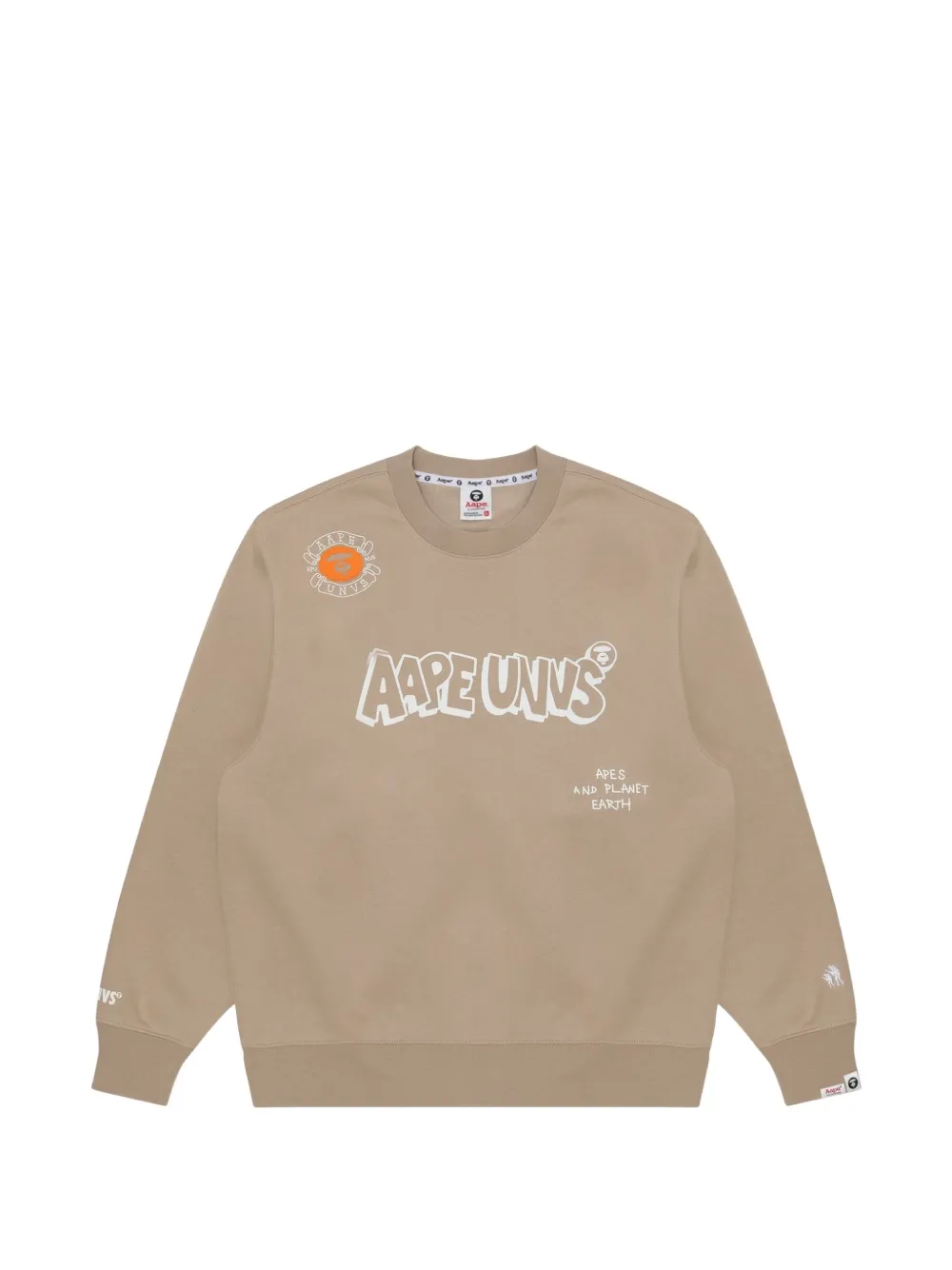 AAPE BY *A BATHING APE® Moonface graphic-print sweatshirt · XL