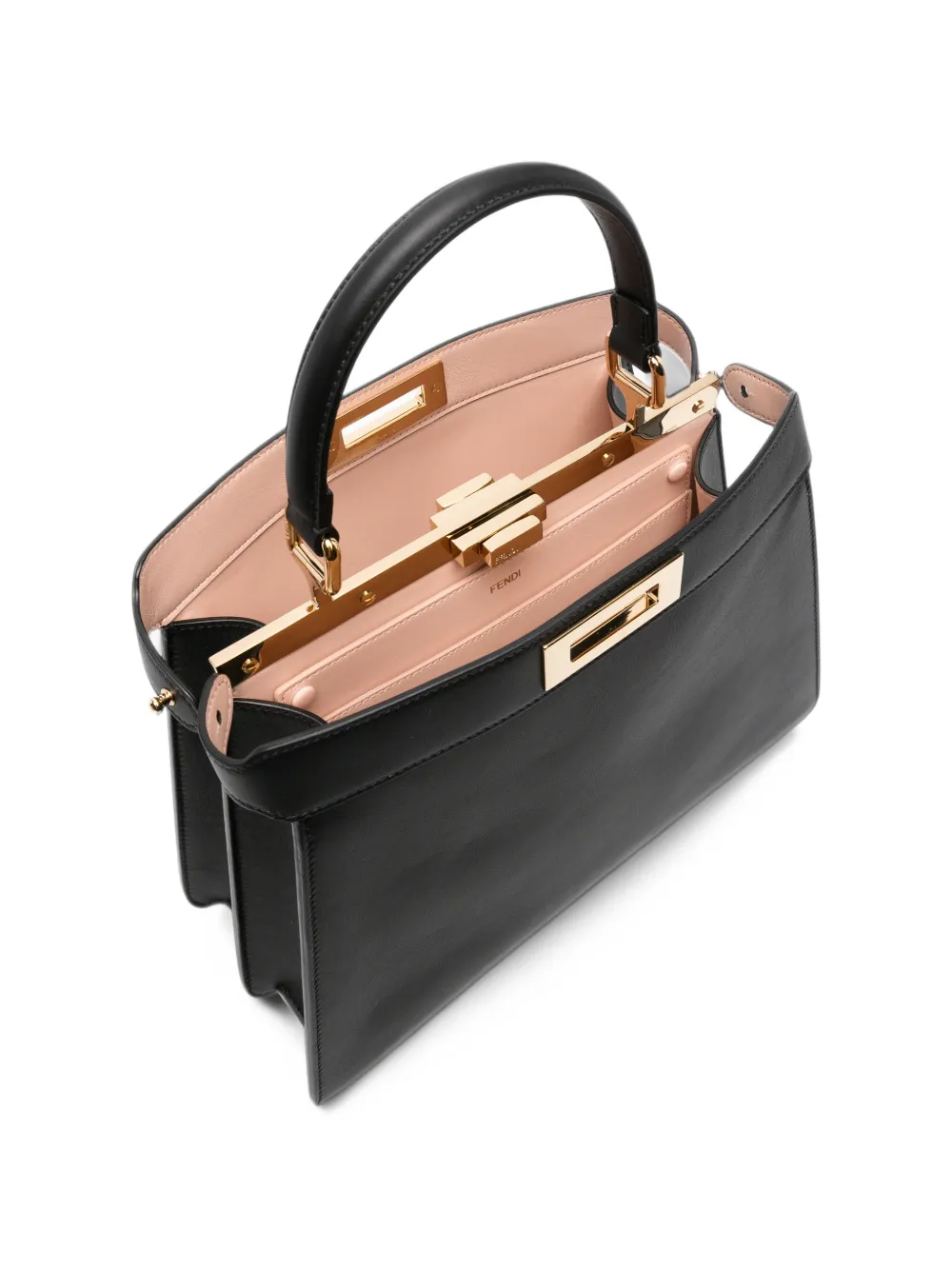 FENDI Peekaboo ISeeU medium bag Zwart