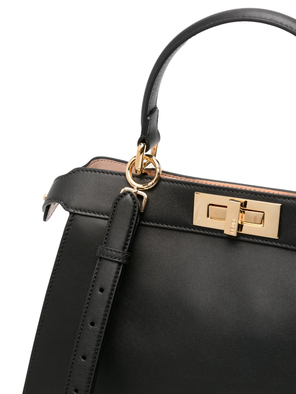 FENDI Peekaboo ISeeU medium bag Zwart