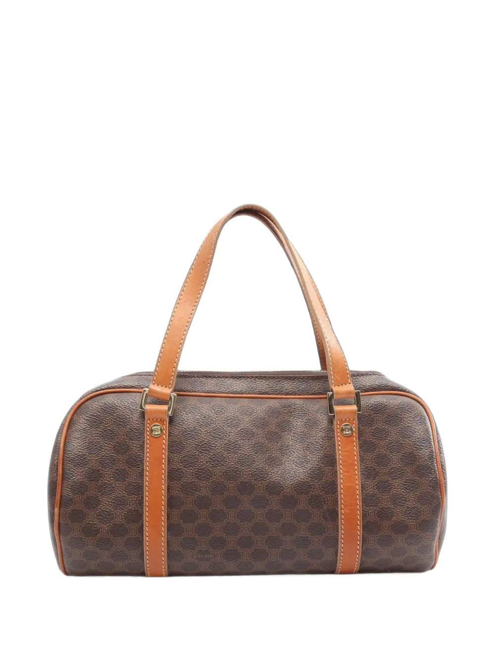 Pre-owned Celine 20th Century Macadam Handbag In Brown