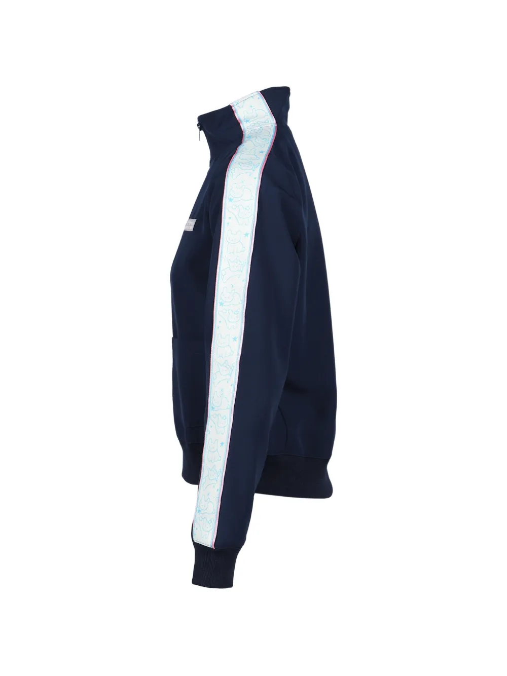 Sandy Liang Lia trainingsjack met logopatch Blauw
