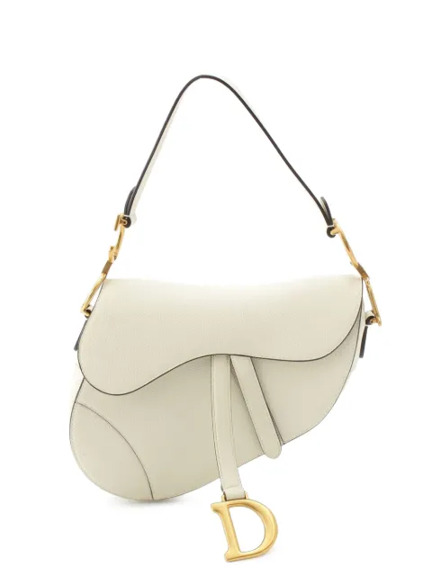 Christian Dior Pre-Owned 2018-2026 Grained Calfskin Saddle Bag shoulder bag