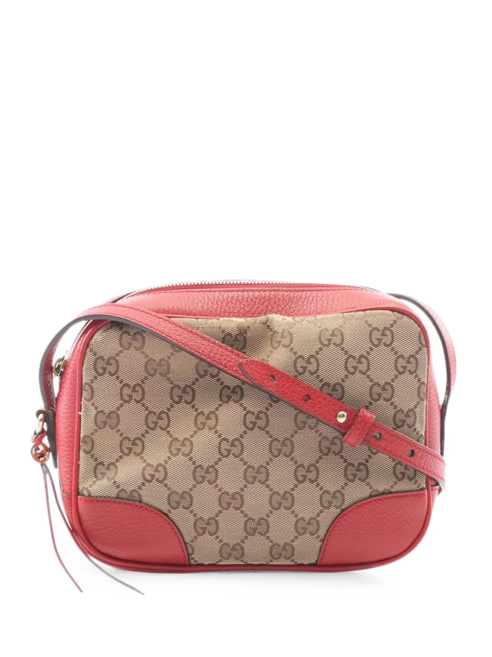 Gucci Pre-Owned 2016-2026 GG Canvas Bree crossbody bag - Nude