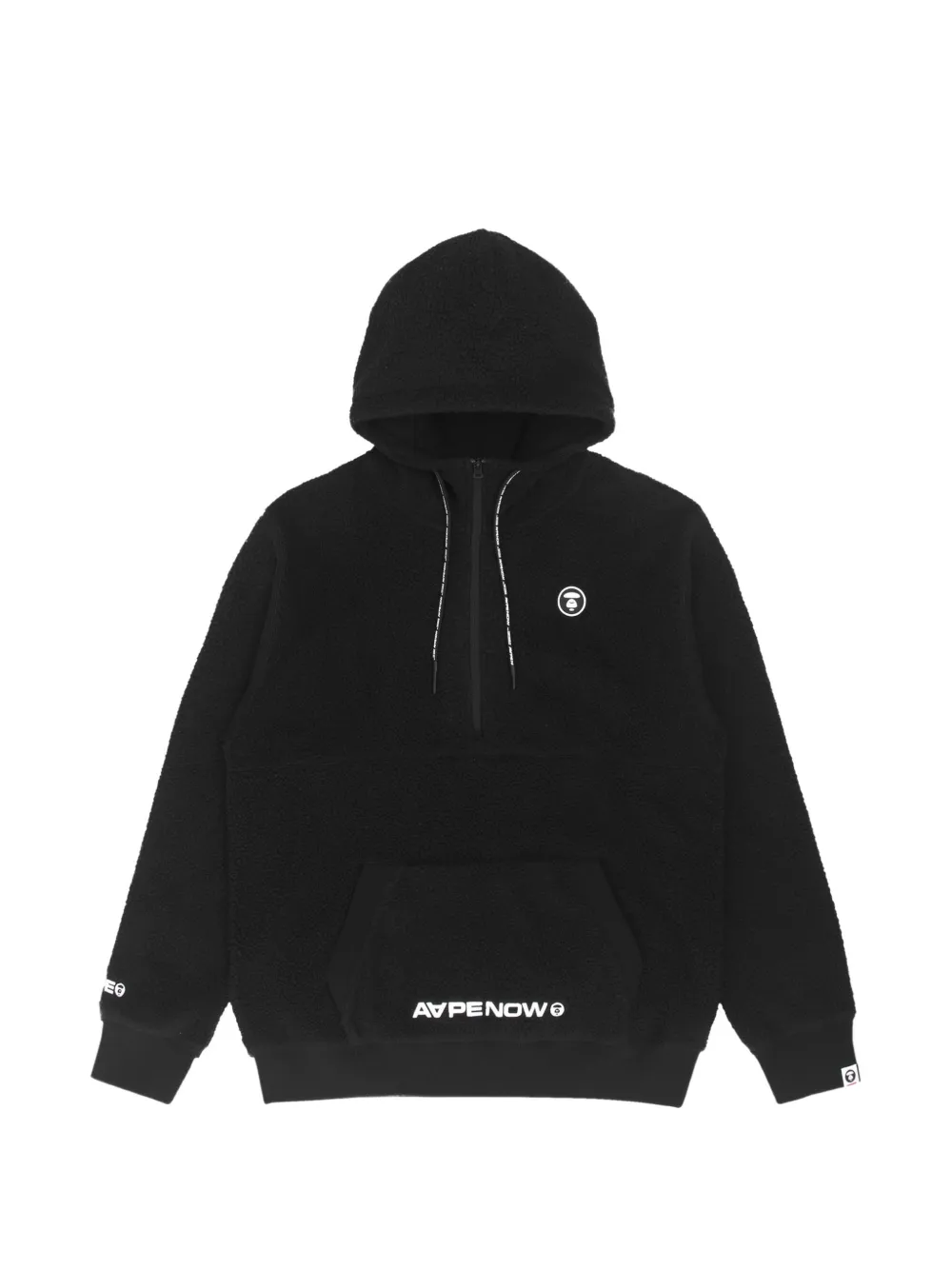 AAPE BY *A BATHING APE® zipped-neck hoodie · XXL