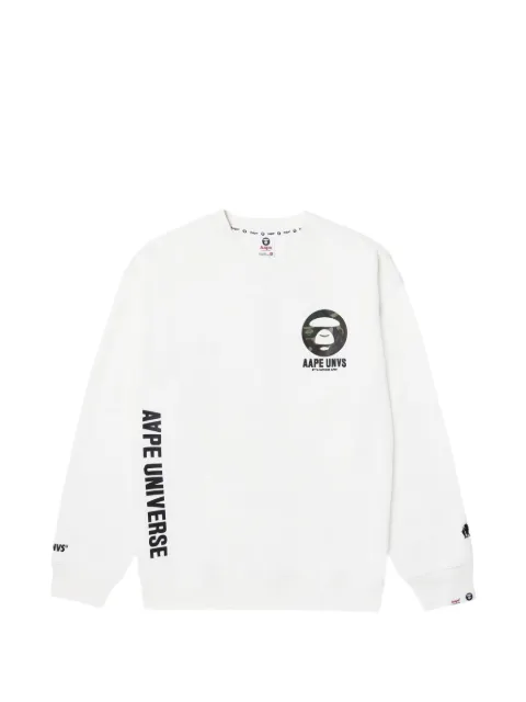 AAPE BY *A BATHING APE® Moonface graphic sweatshirt