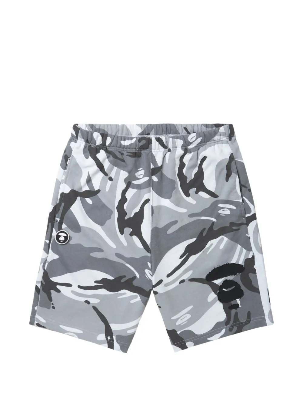 AAPE BY *A BATHING APE® Moonface camo-print shorts