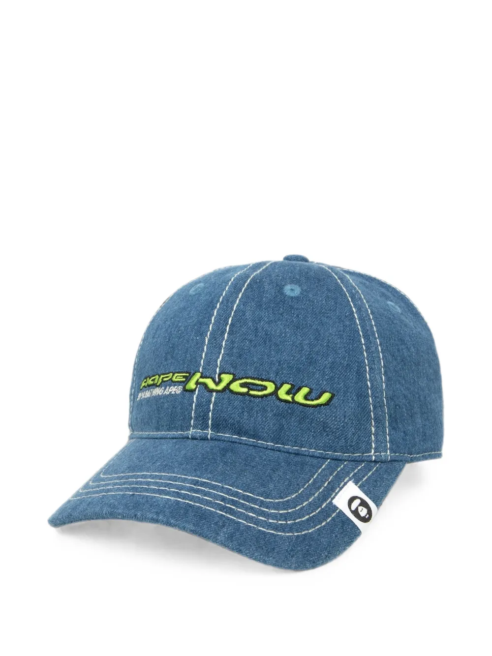 AAPE BY *A BATHING APE® logo-embroidered curved-brim cap · One Size