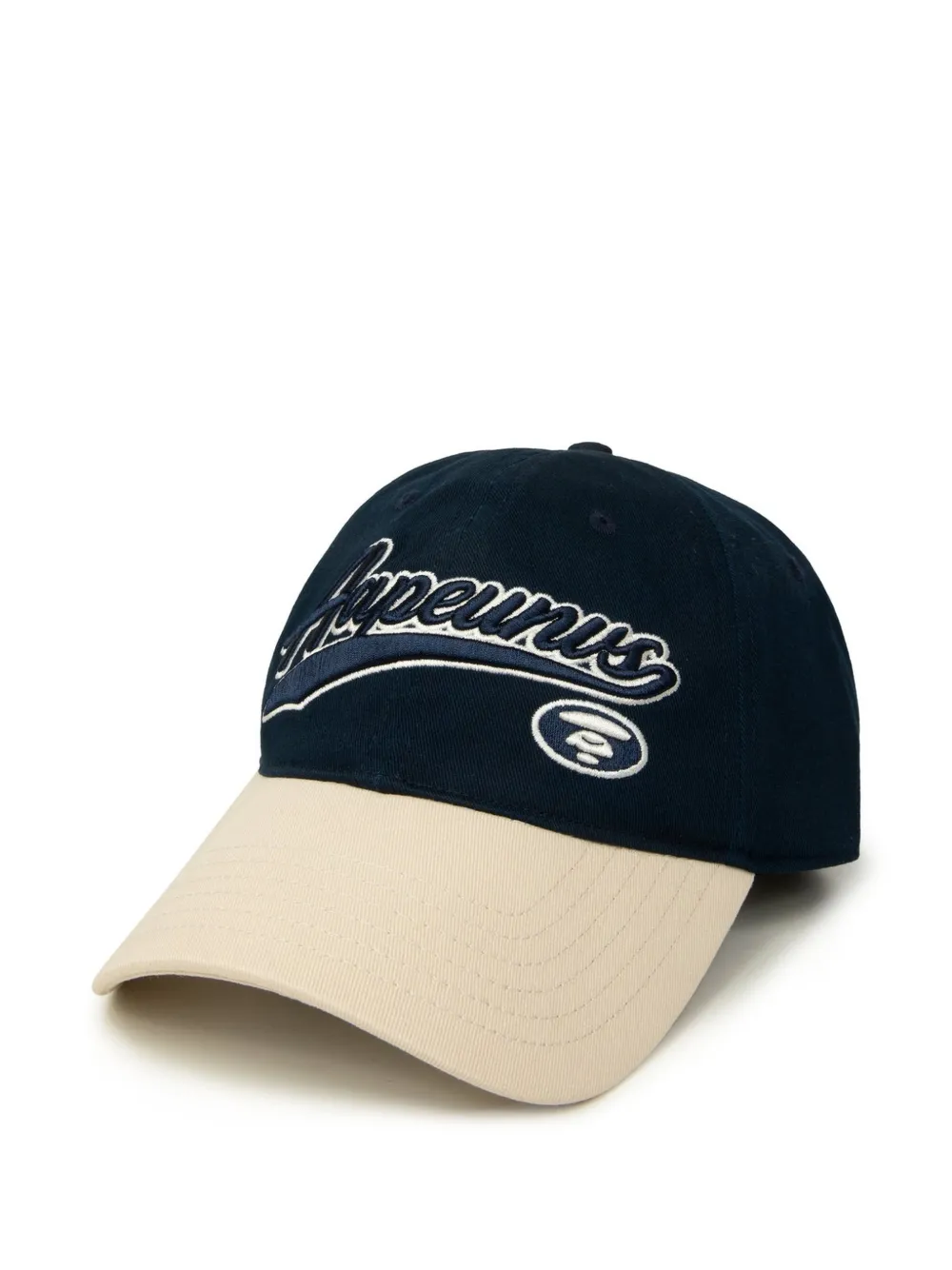 AAPE BY *A BATHING APE® Moonface-embroidery baseball cap · One Size