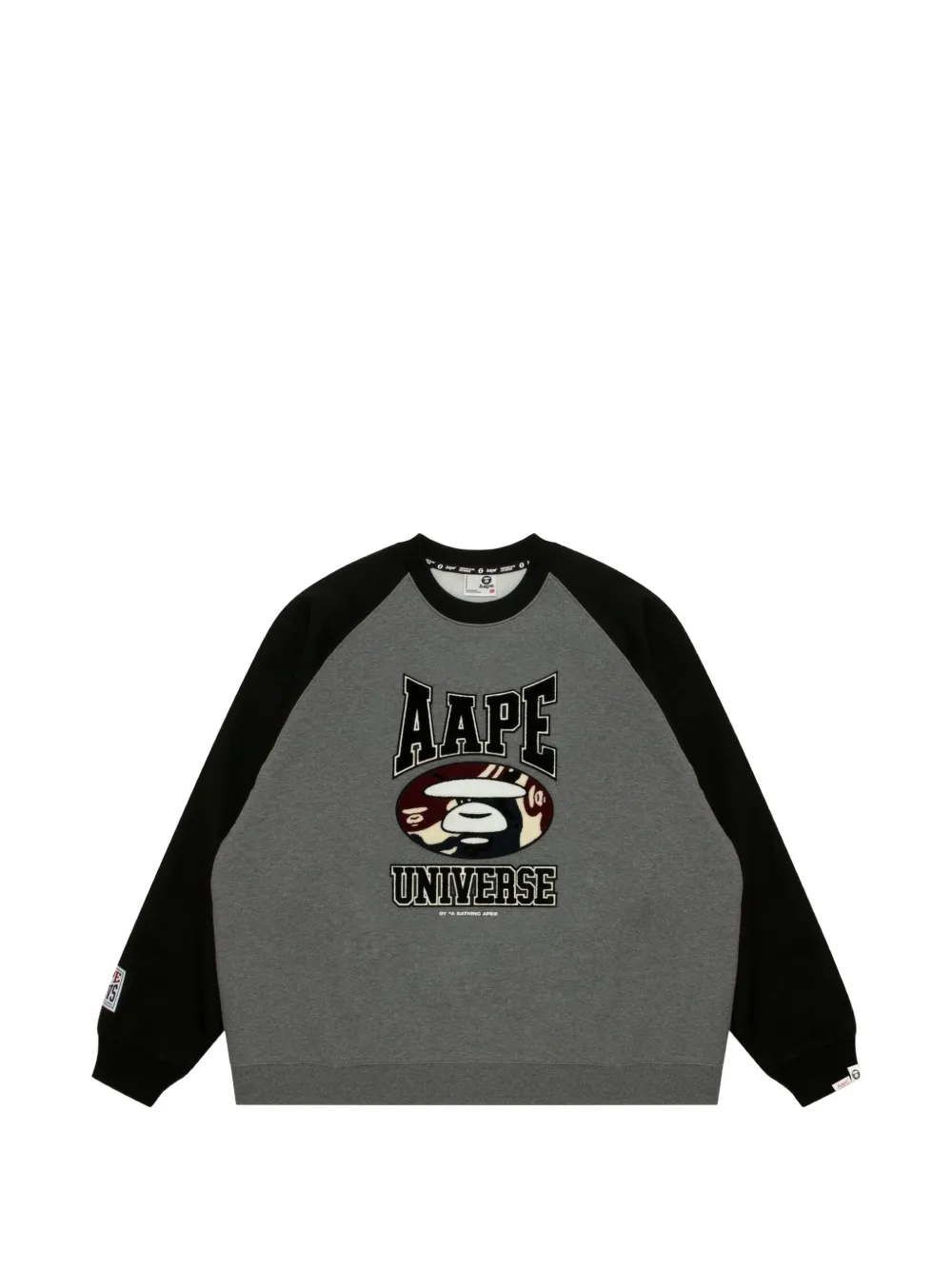 AAPE BY *A BATHING APE® Moonface-detail sweatshirt