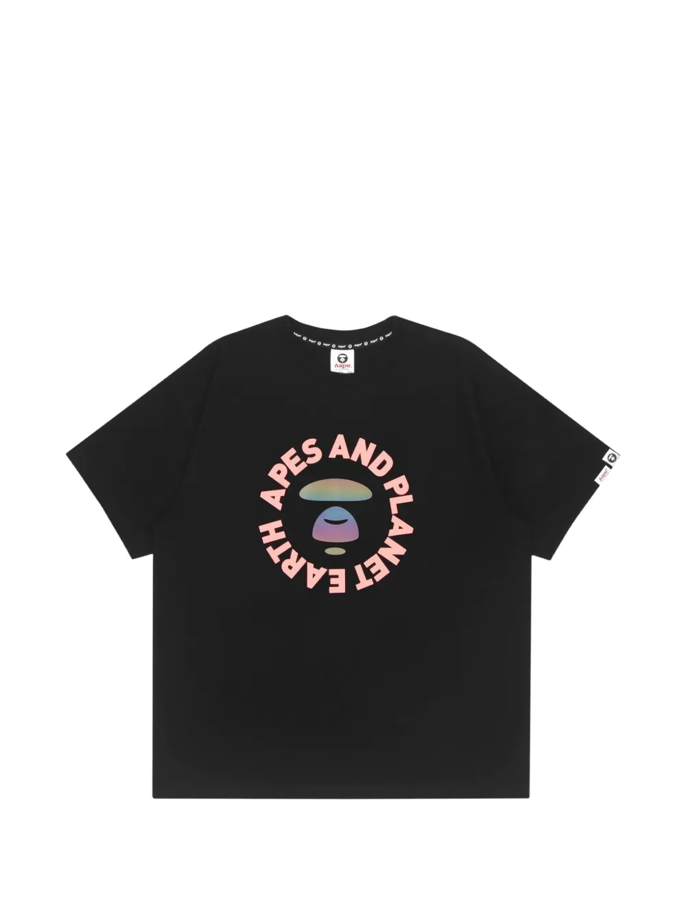 AAPE BY *A BATHING APE® Moonface-print T-shirt · XS