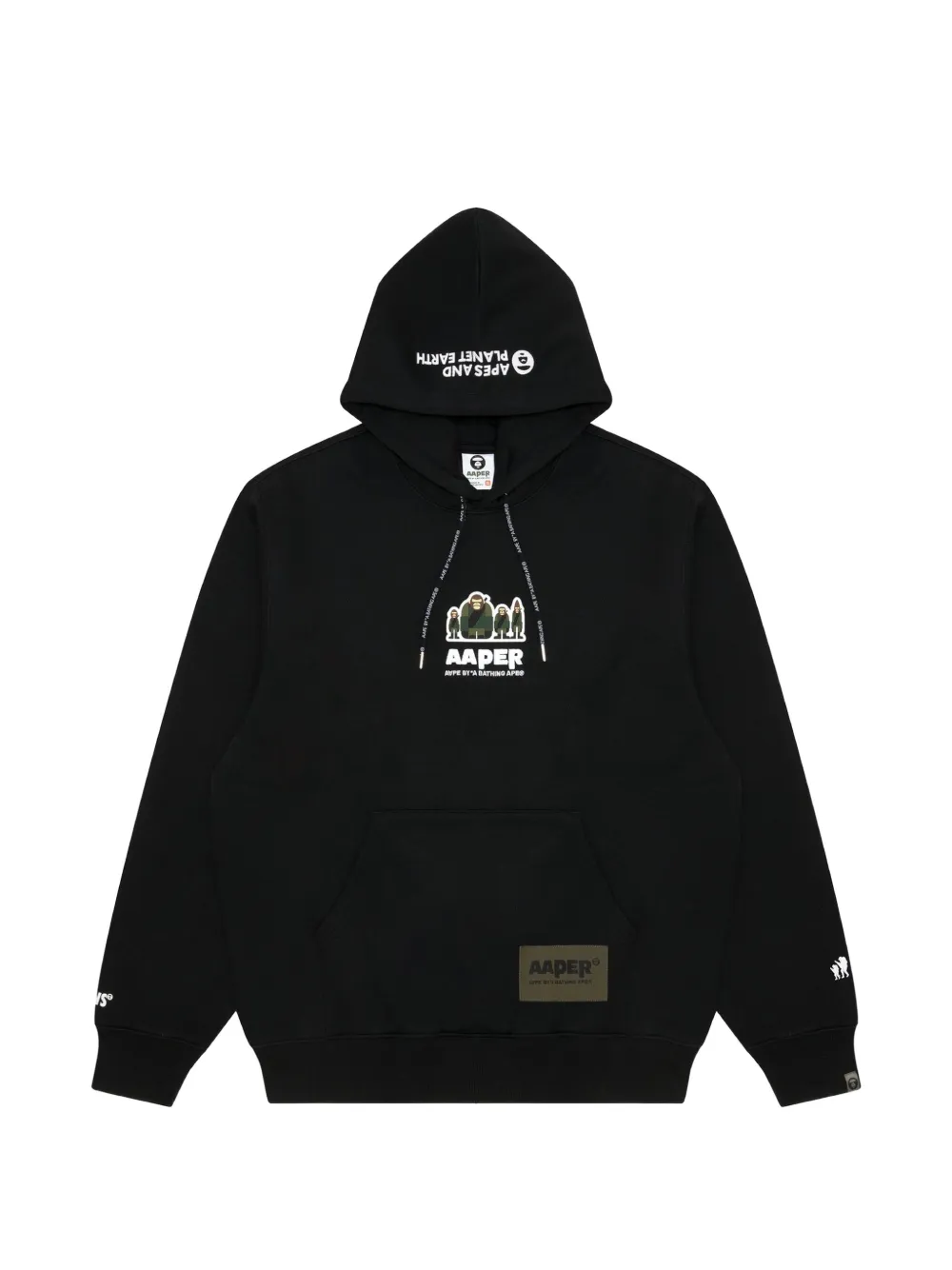 AAPE BY *A BATHING APE® logo-print hoodie · XXL