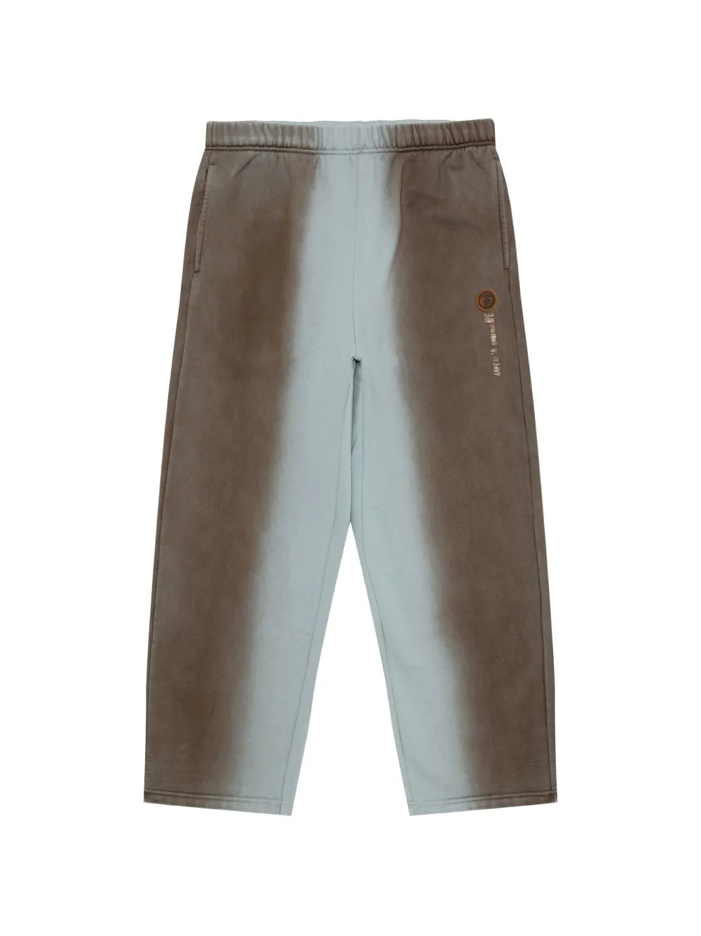 AAPE BY *A BATHING APE® Moonface logo-patch track pants