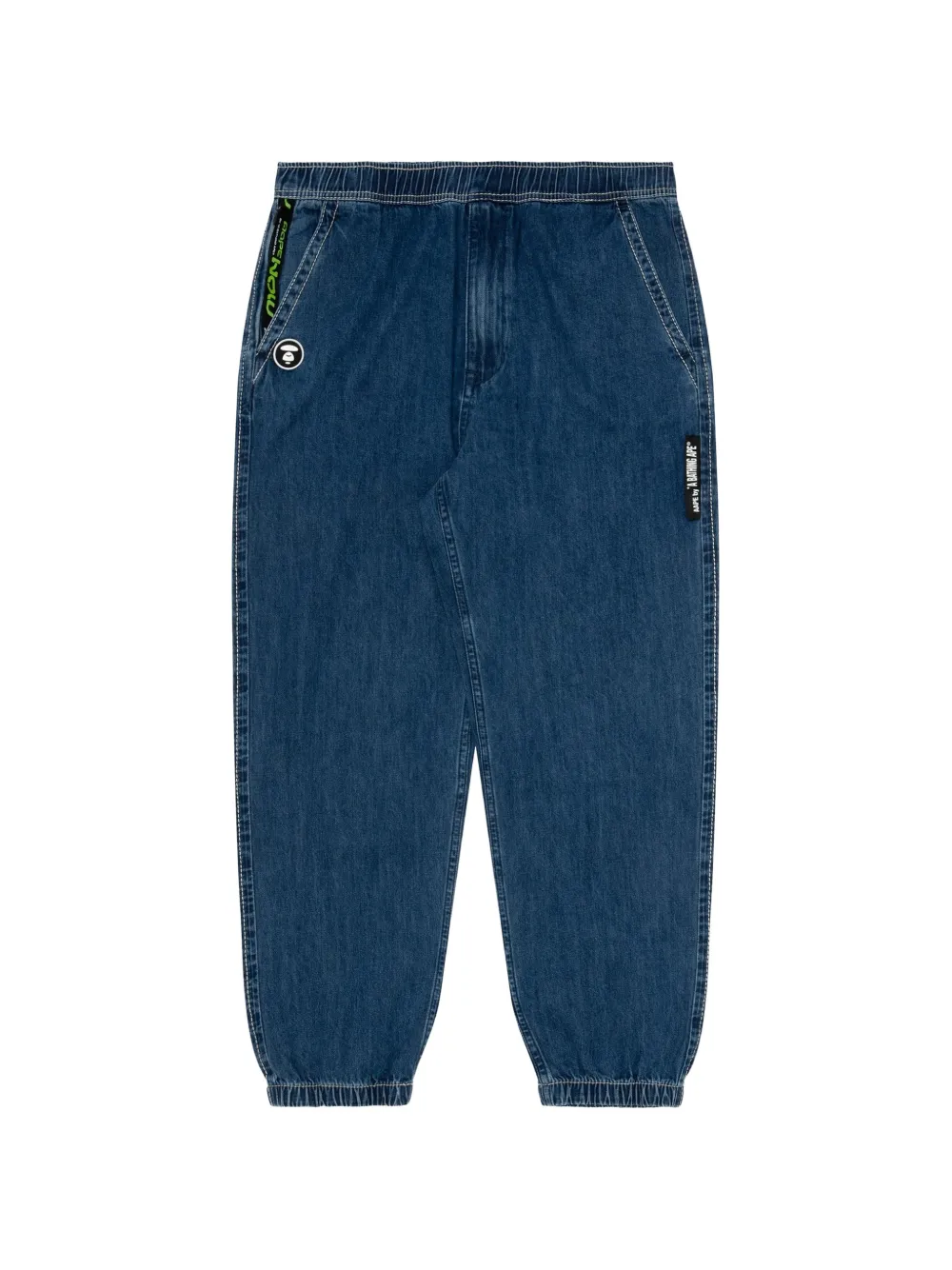 AAPE BY *A BATHING APE® elasticated-waist jeans